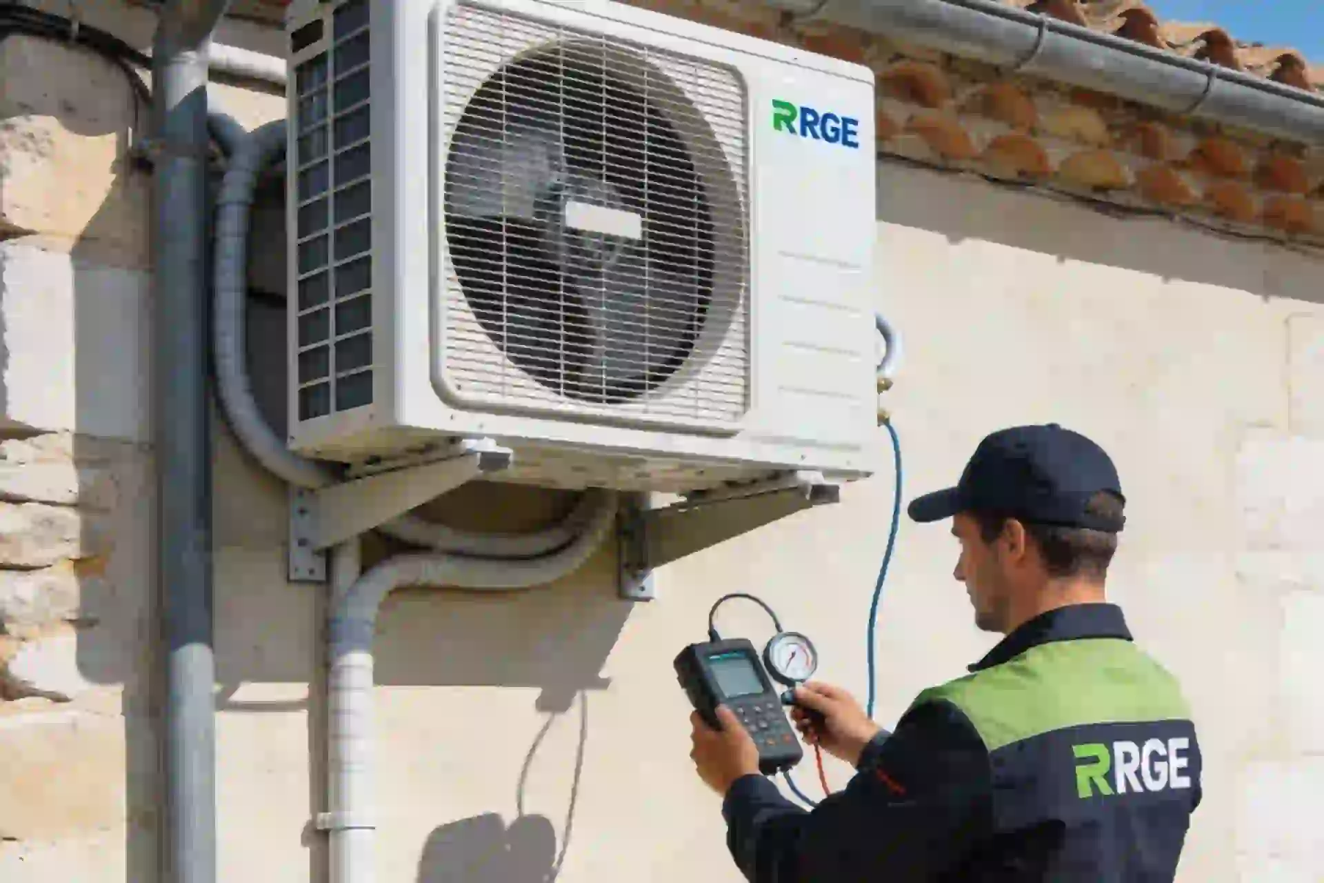 Installation climatisation réversible à Olmi-Cappella